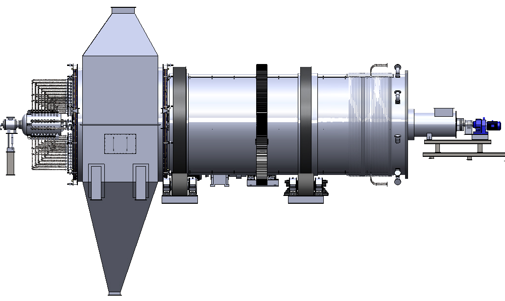rotary dryer machine