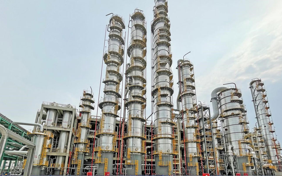Fluid bed dryer for adipic acid