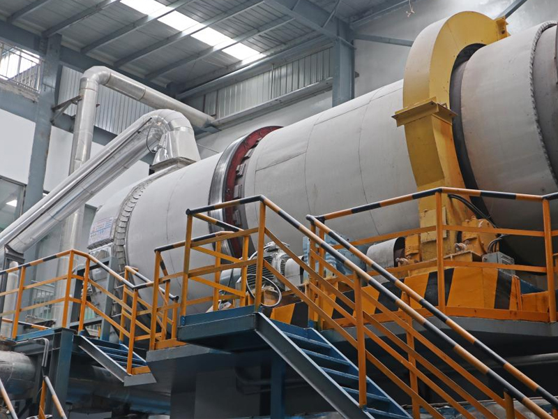 Steam Straight Tube Rotary Dryer