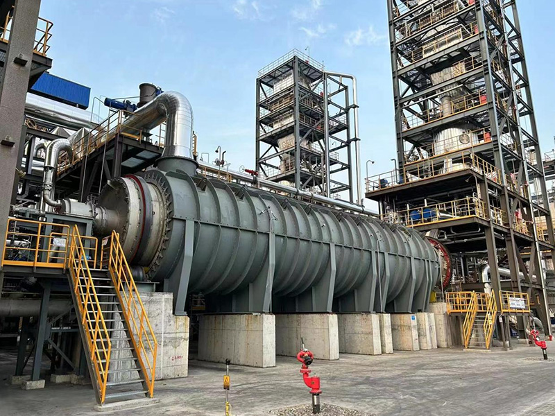 Tianli’s Highest Capacity Carbon Black Rotary Drying Equipment Passed the Quality Assurance Acceptance