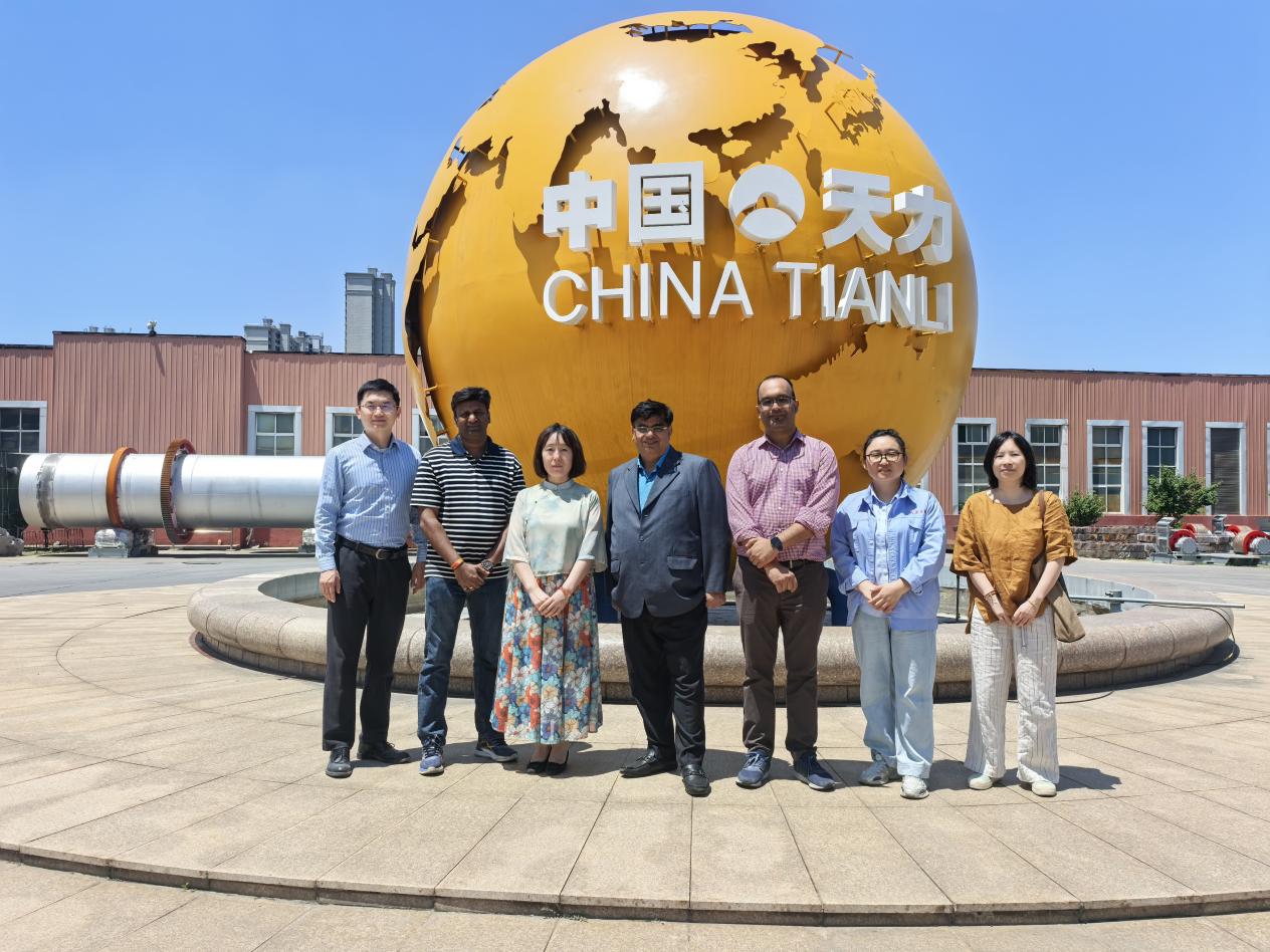 Delegation from an Indian Company Visits for Inspection and Exchange to Deepen Strategic Mutual Trust