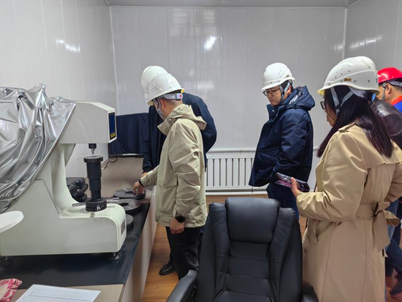 15.4.2025Sinopec Marine Bureau conducts factory audit