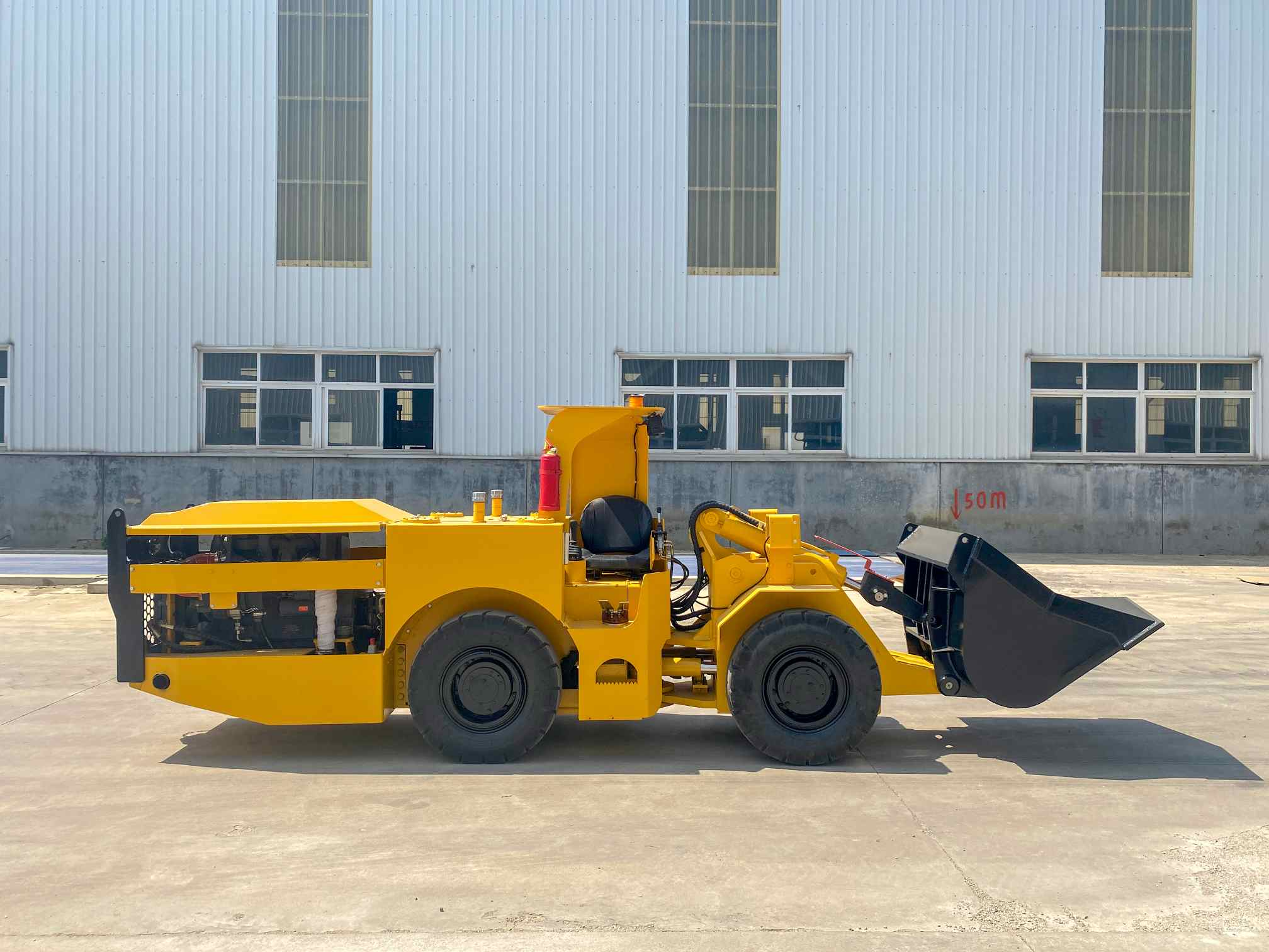 Articulated Compact Underground Scooptram