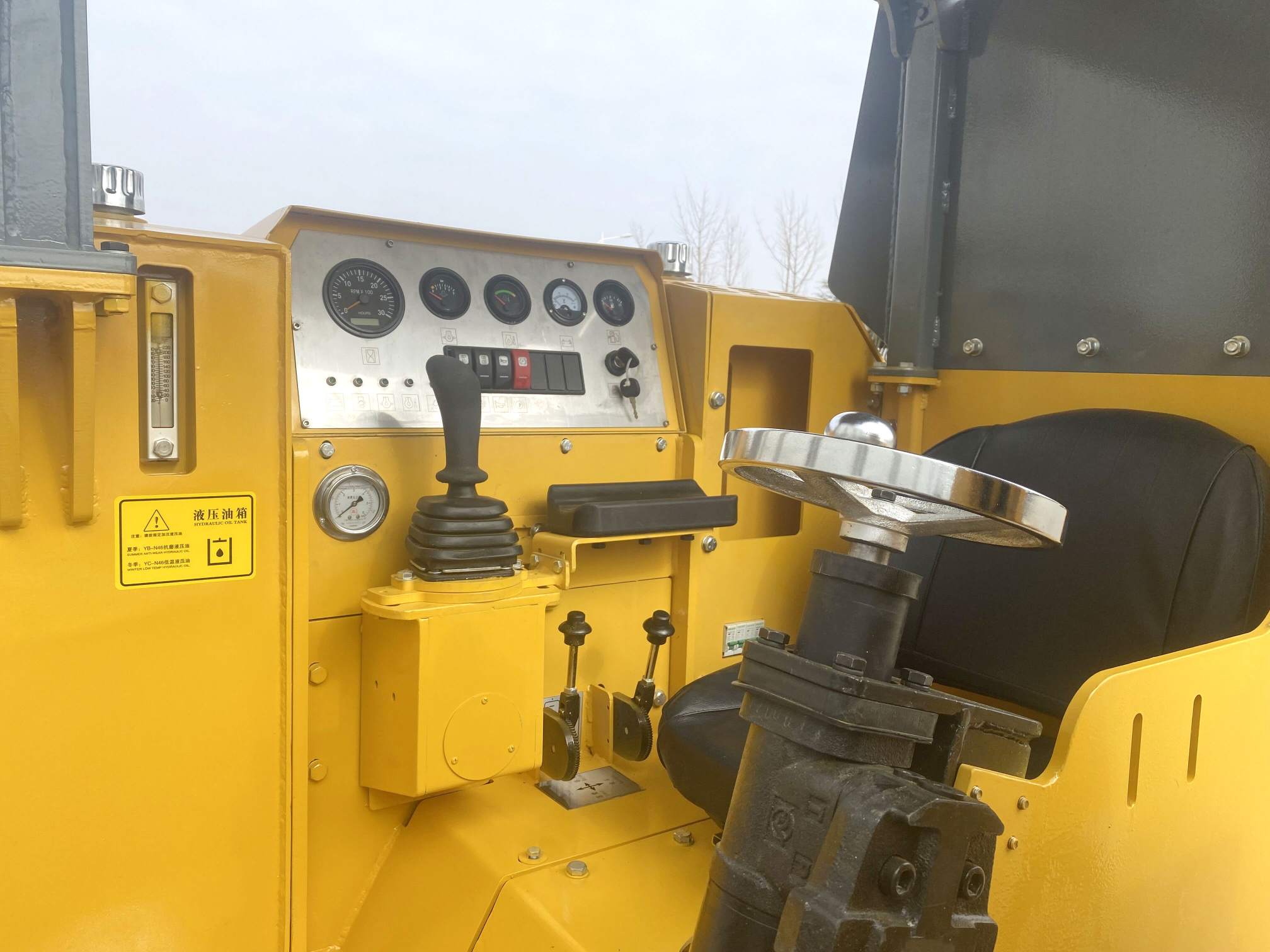 Underground mining scooptram