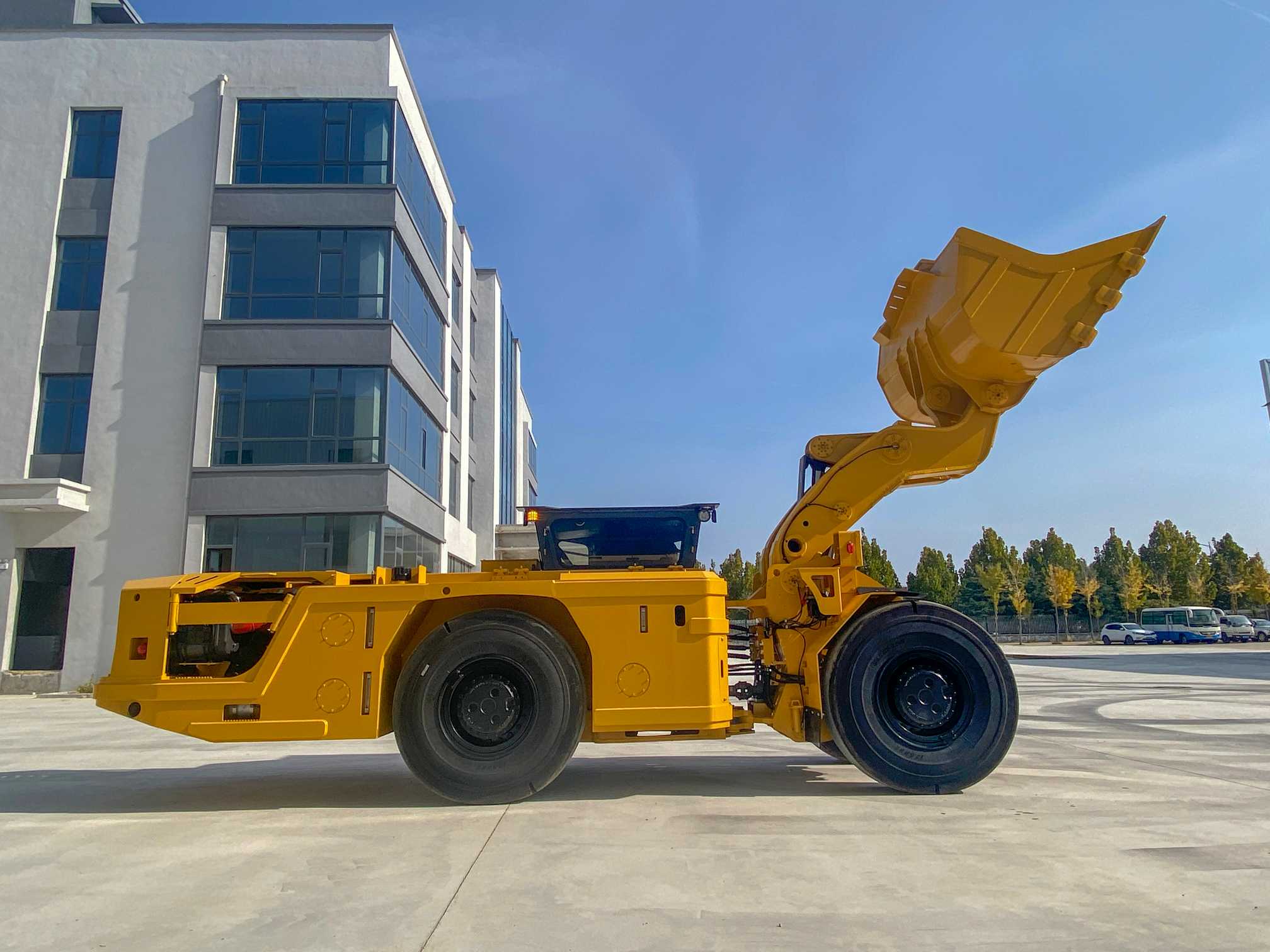 Low Profile Articulated Compact Underground Gold Copper Mining LHD Loader