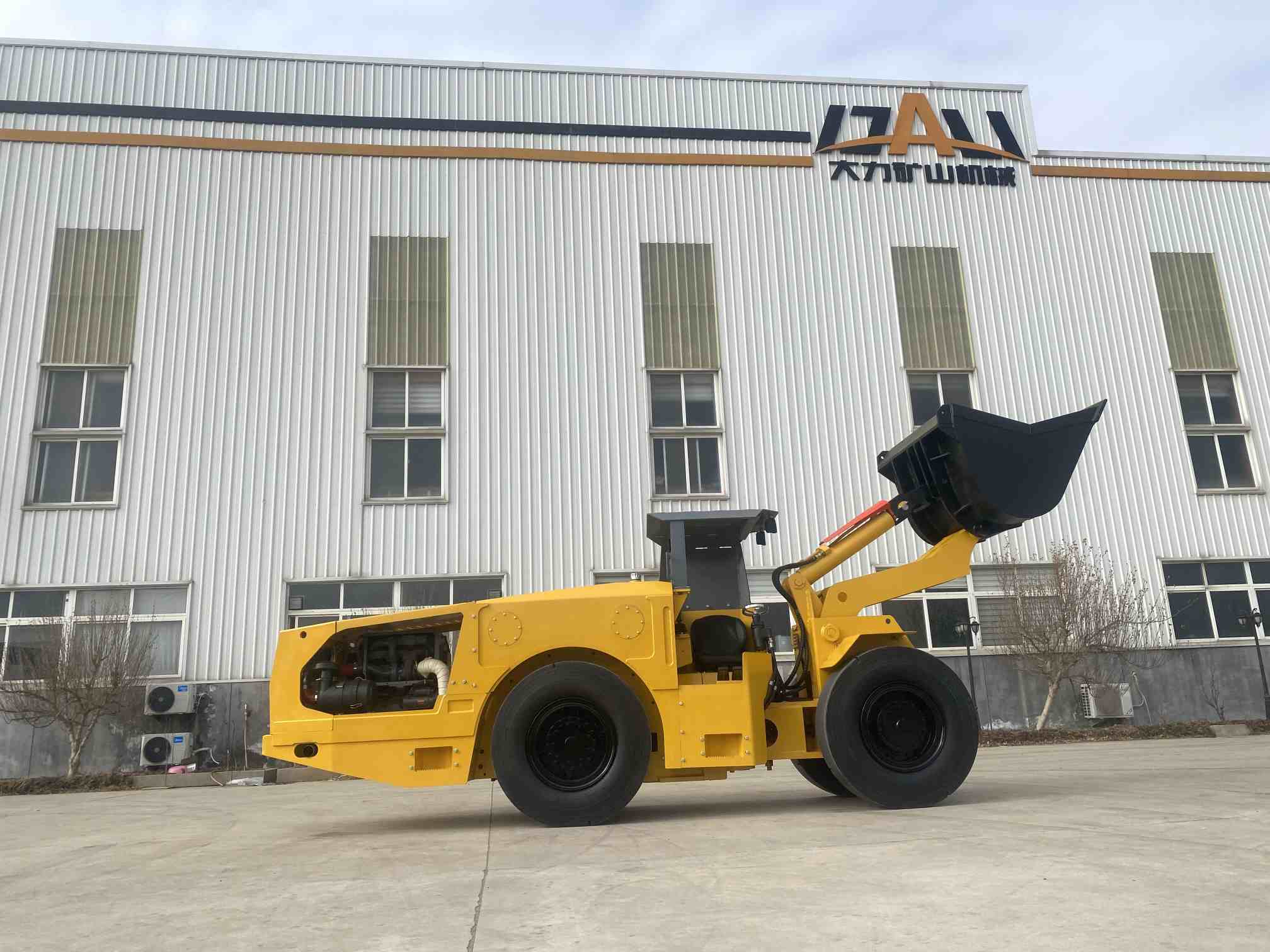 Subterranean Mining Equipment 1cbm Diesel Scooptram With Deutz Engine
