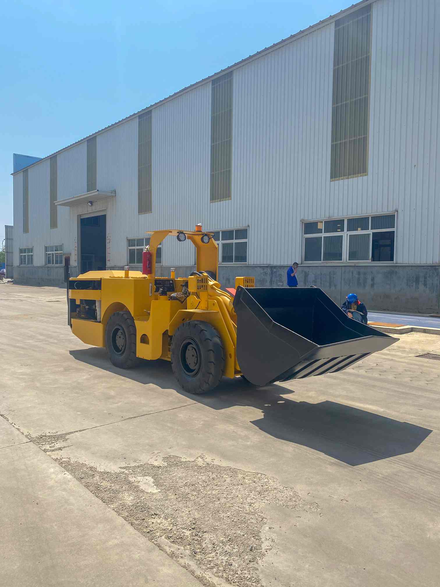 Factory Articulated Compact Underground Gold Copper Mining LHD Loader