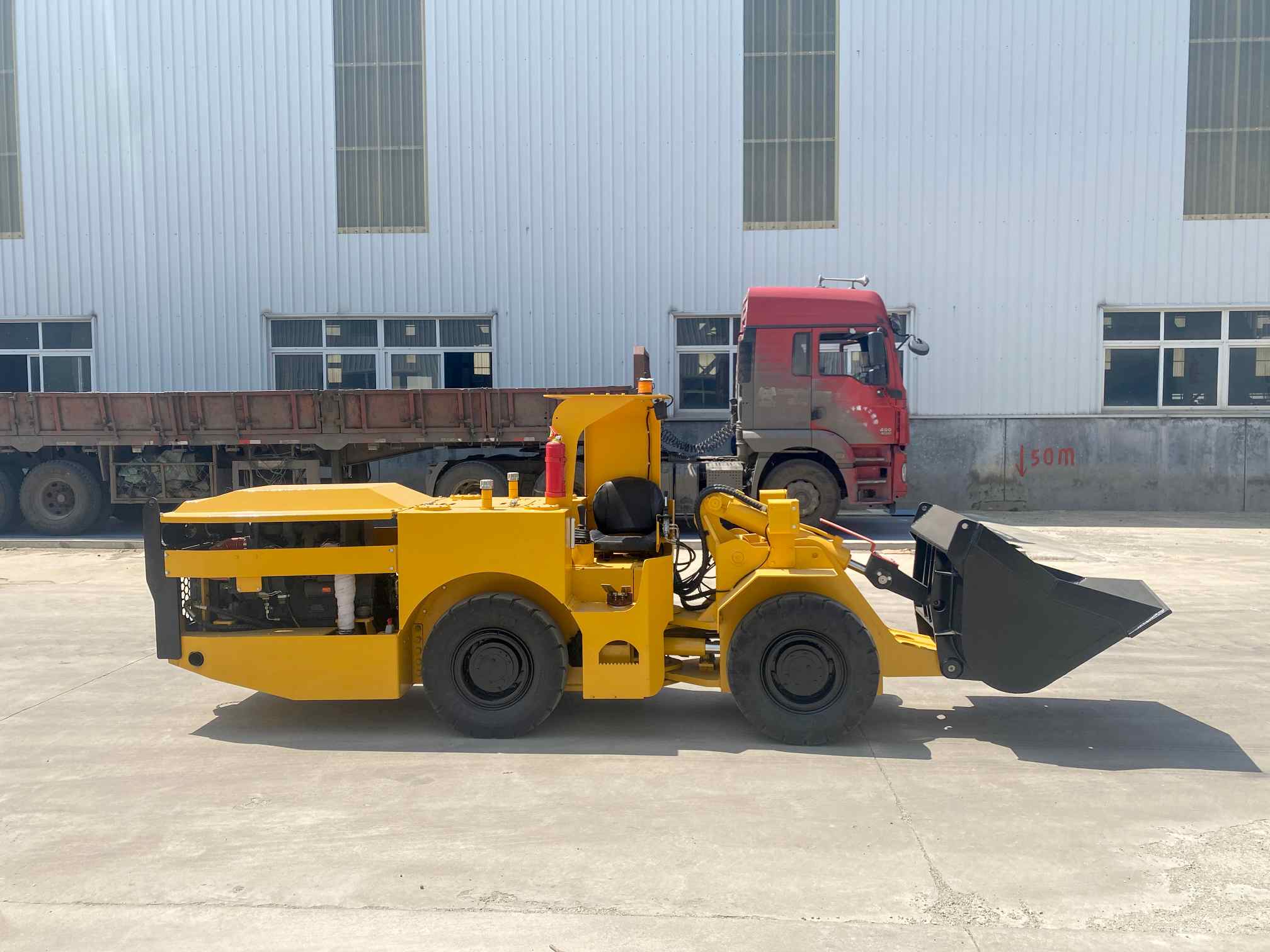 Factory Articulated Compact Underground Gold Copper Mining LHD Loader