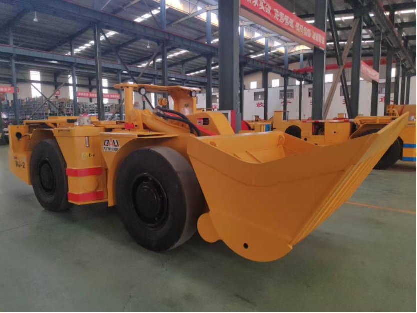 LHD machine in mining