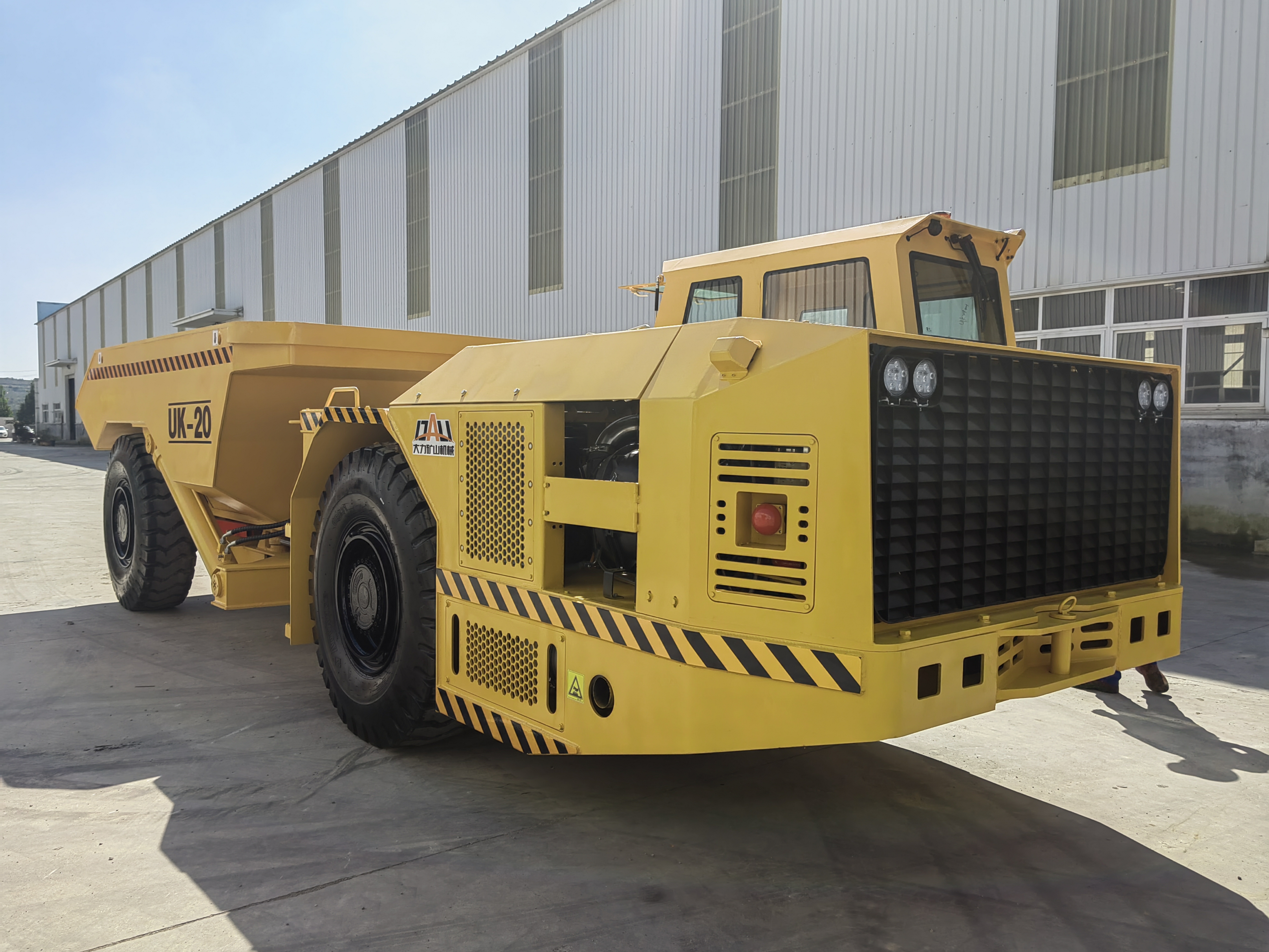 Underground mining Dump