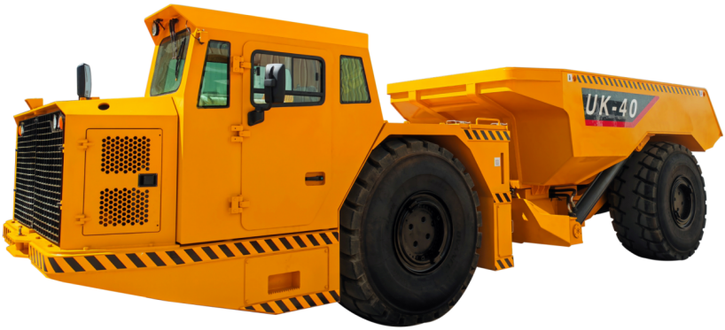 Underground mining truck