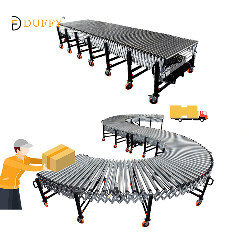 Heavy Duty Extendable Mobile Gravity Conveyor