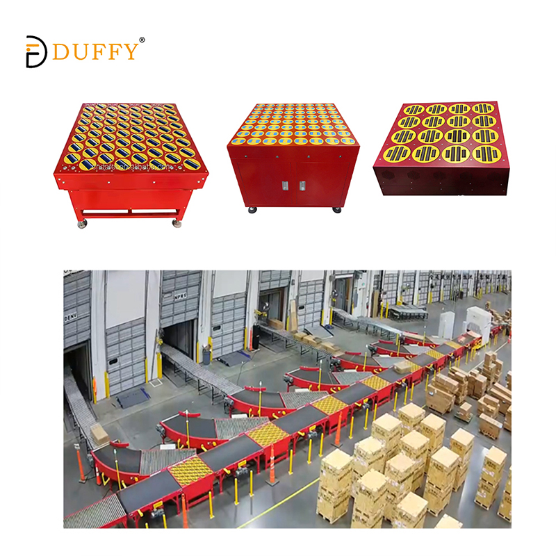 Smart Roller Conveyor Sorter Used In Package Sorting