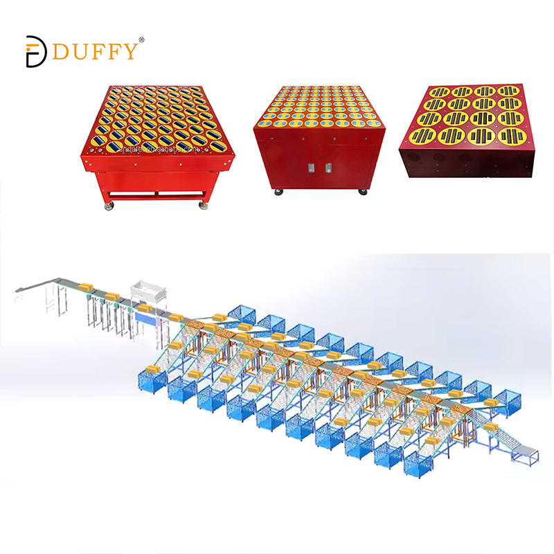 Smart Roller Conveyor Sorter Used In Package Sorting