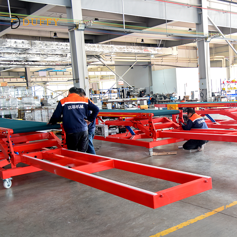 Container Loading And Unloading Conveyor System