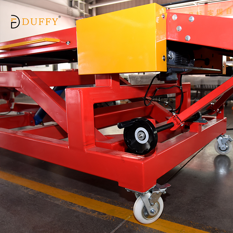 Container Loading And Unloading Conveyor System