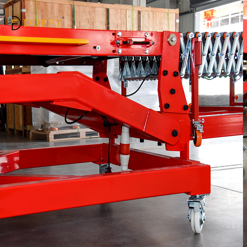 Container Conveyor For Loading And Unloading