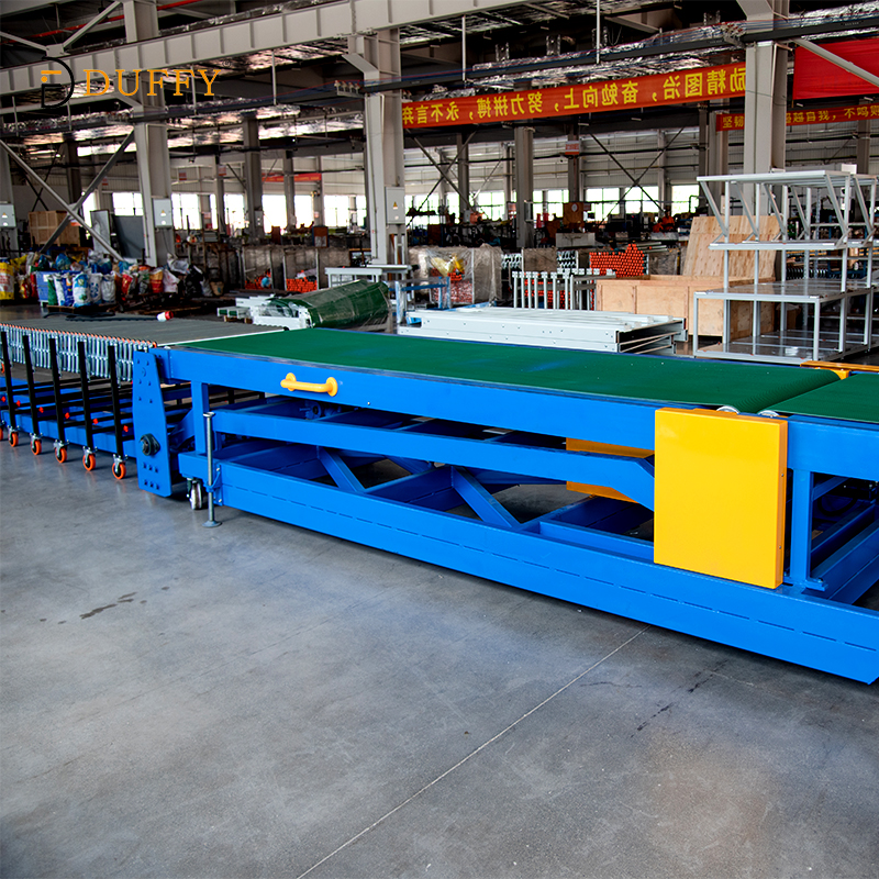 Telescopic Loader Conveyor For Truck Loading
