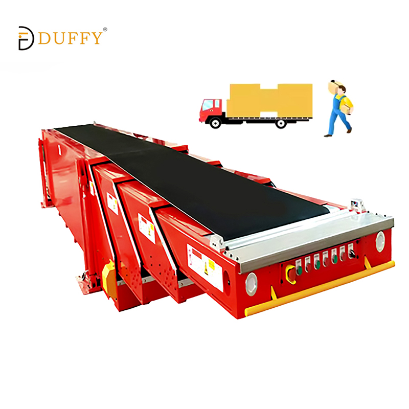 Electrical Telescopic Boom Conveyor Belt