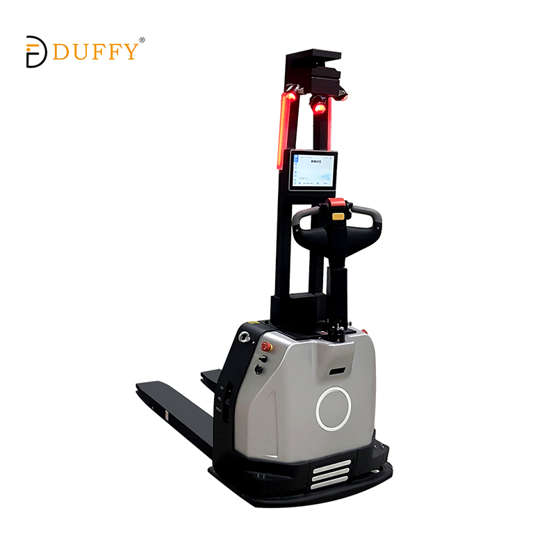 Automated Guided Forklift Agv Reach Truck