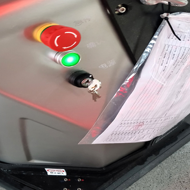 Automated Guided Forklift Agv Reach Truck