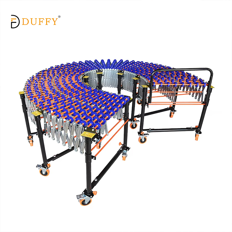 Expandable Gravity Skate Wheel Roller Conveyor