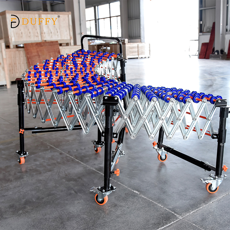 Expandable Gravity Skate Wheel Roller Conveyor