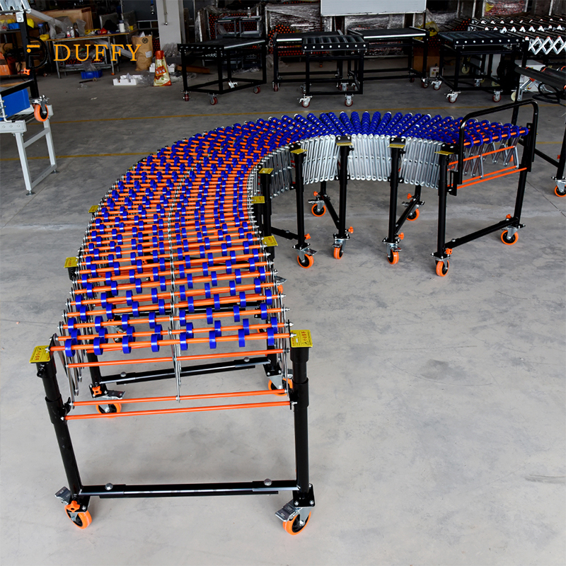 Expandable Gravity Skate Wheel Roller Conveyor