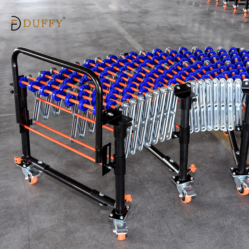 Expandable Gravity Skate Wheel Roller Conveyor