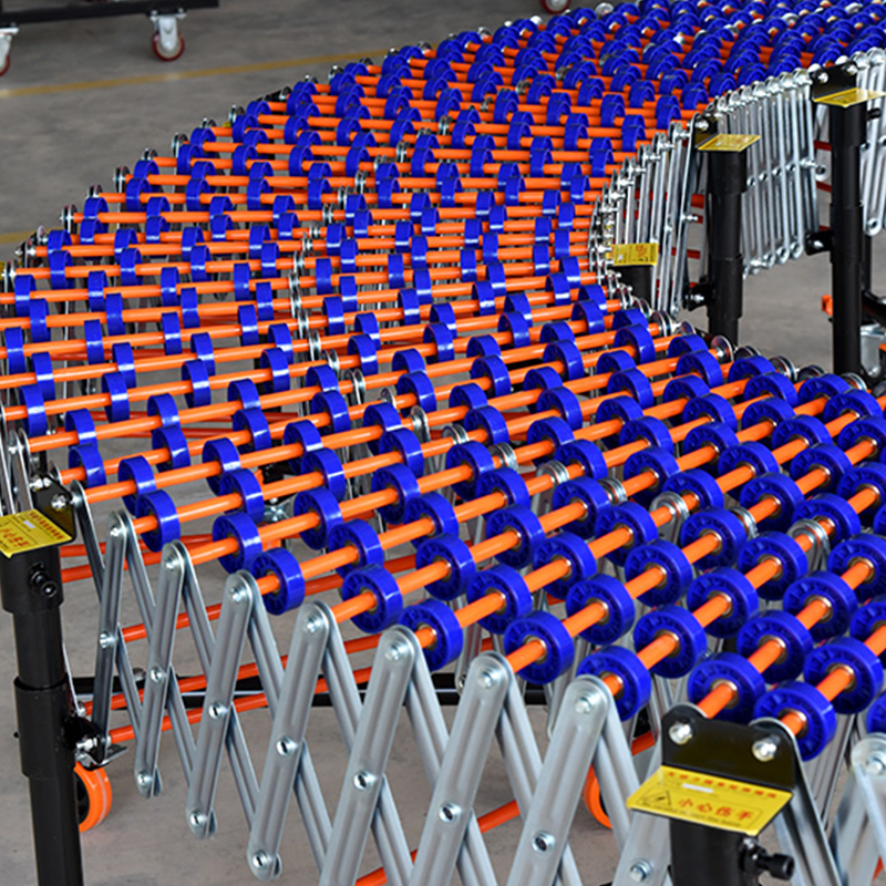 Expandable Gravity Skate Wheel Roller Conveyor