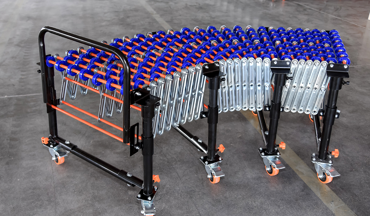 gravity skate wheel conveyor