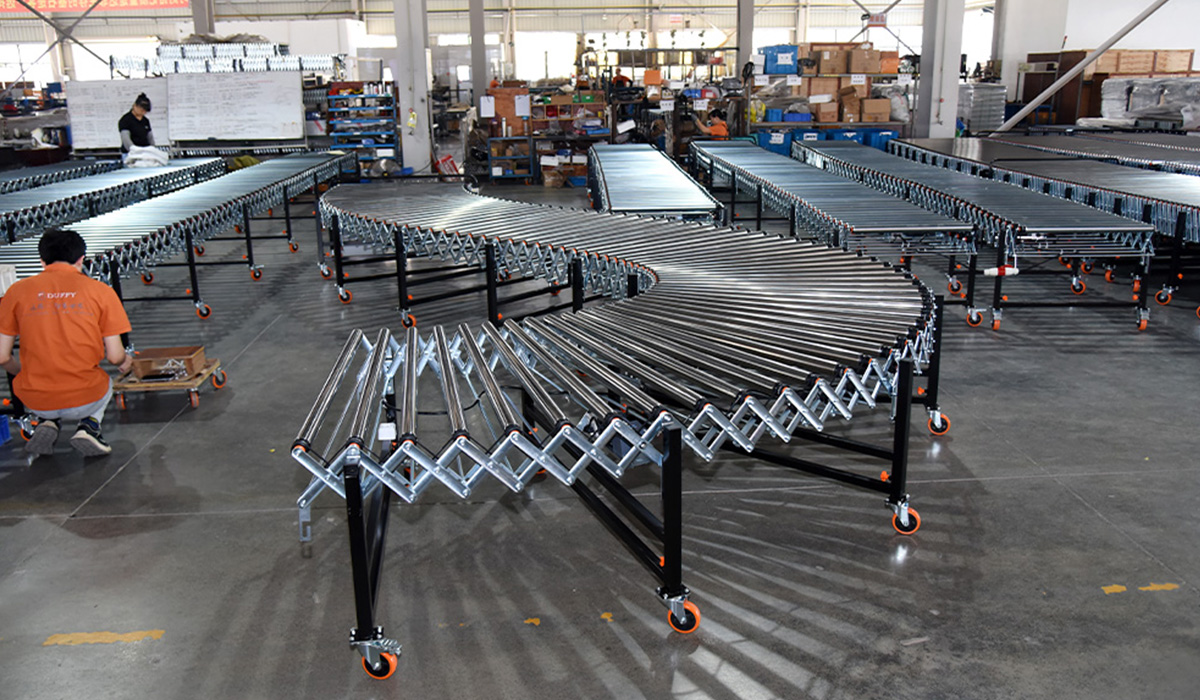 container unloading conveyor