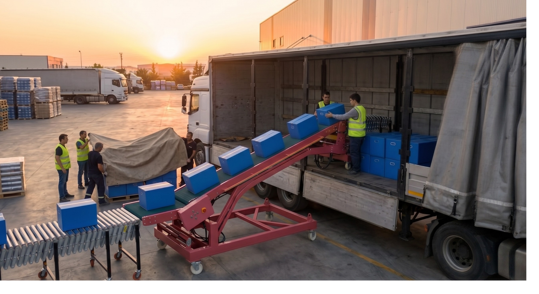 conveyor belt loader