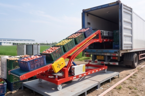 barge loading conveyor