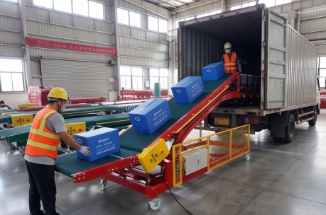 barge loading conveyor system