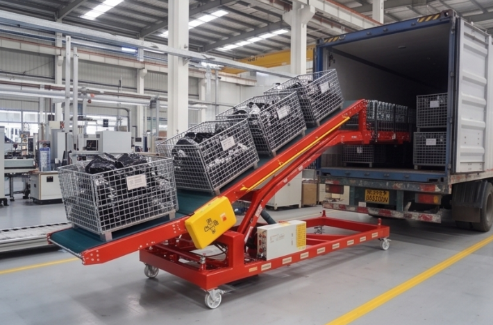 Telescopic conveyor