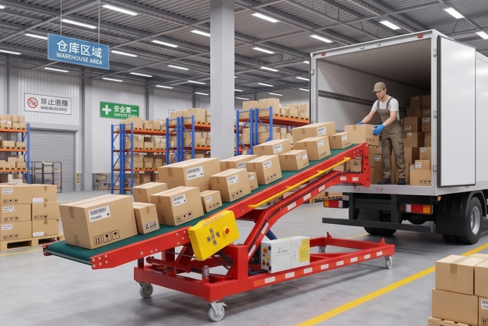 truck loading conveyor