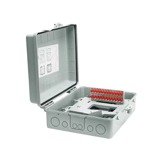 Outdoor Optical Cable Distribution Box For Four-Network Integration And Optical Fiber Splitting Applications