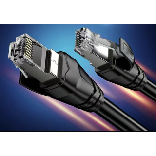 CAT8 Ethernet Cable For Short-Distance 40Gbps Transmission With 2000MHz Bandwidth