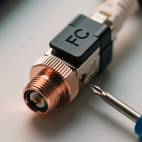 Single-Mode FC Fiber Optic Connector For High-Precision Optical Network Connections