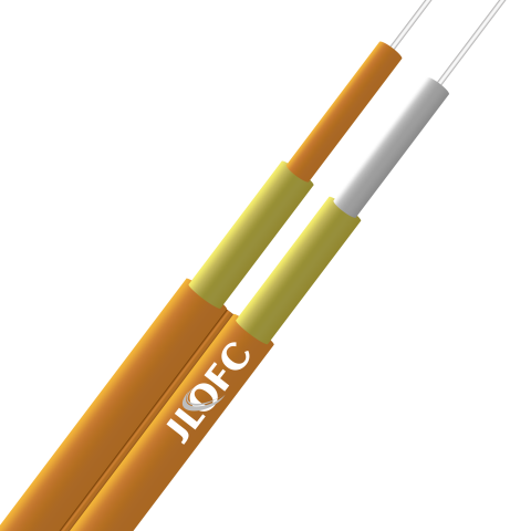 Екі ядролы 8 пішінді оптикалық кабель