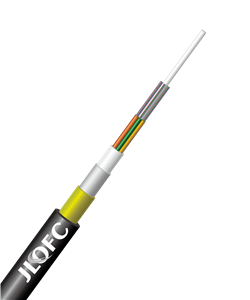 Power Line Aerial Deployment Aramid Reinforced ADSS Optical Cable With Maximum Allowable Tension