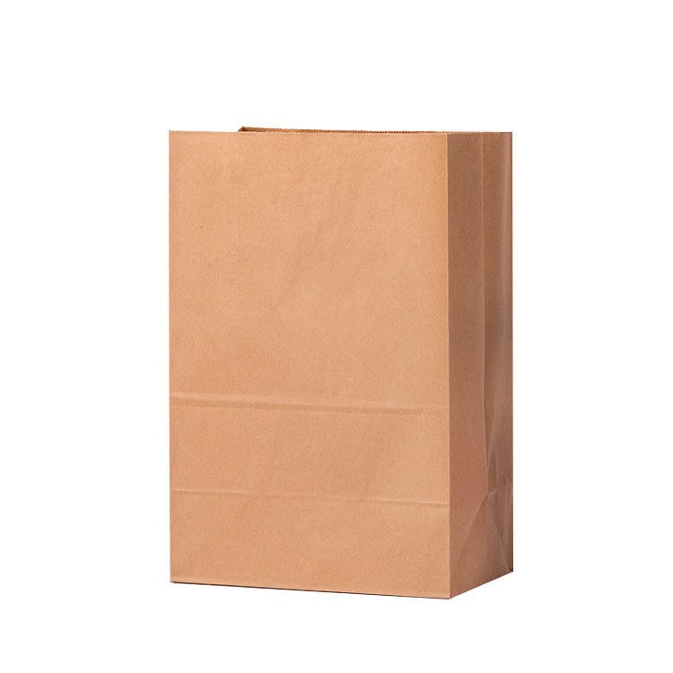 Take Away Packaging Kraft Brown Paper Bag for Bread
