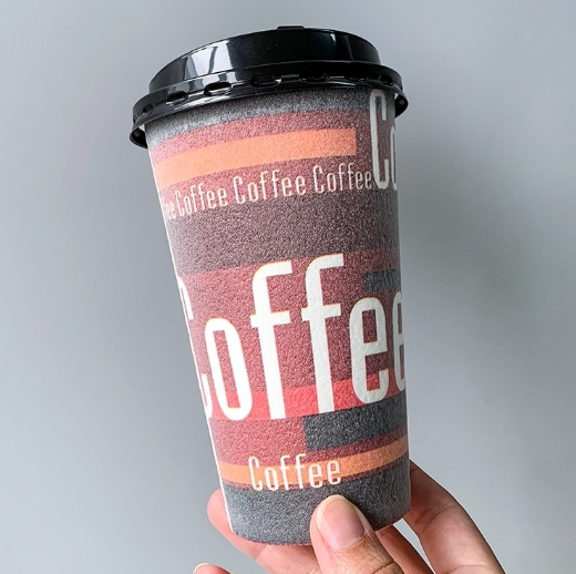 Single Wall Paper Coffee Cups for Hot Drinks and Milk Tea