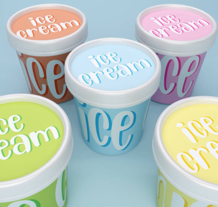 ice cream sizes