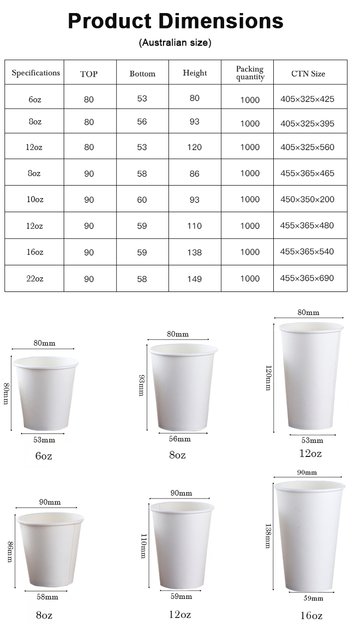 disposable paper cup
