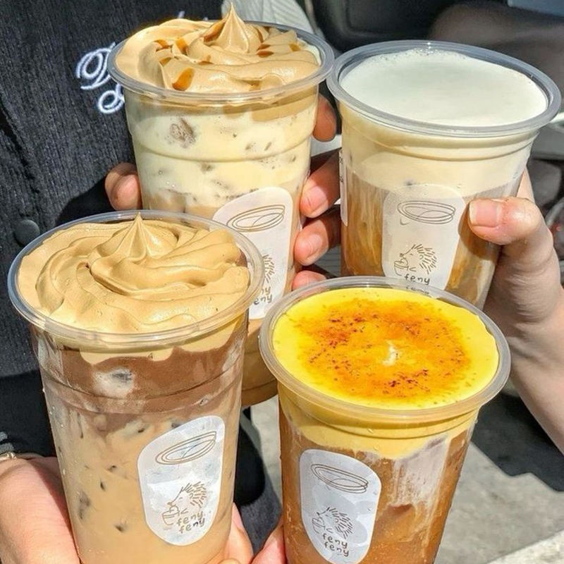 High Transparent 107mm Caliber PET Plastic Cups Disposable Beverage Cups for Cold Drinks Coffee-Custom Manufacturer Wholesale