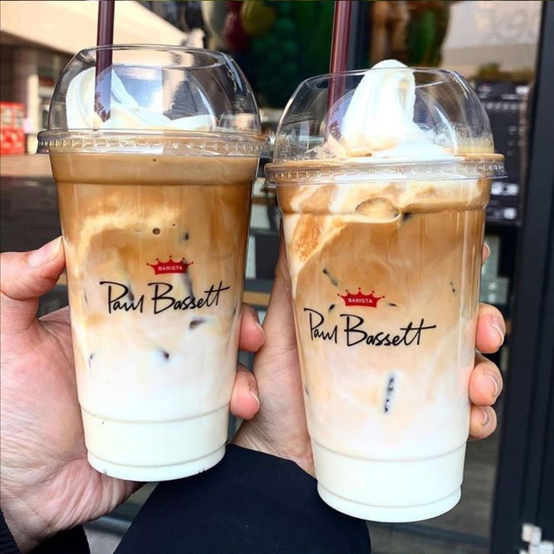 High Transparent 107mm Caliber PET Plastic Cups Disposable Beverage Cups for Cold Drinks Coffee-Custom Manufacturer Wholesale