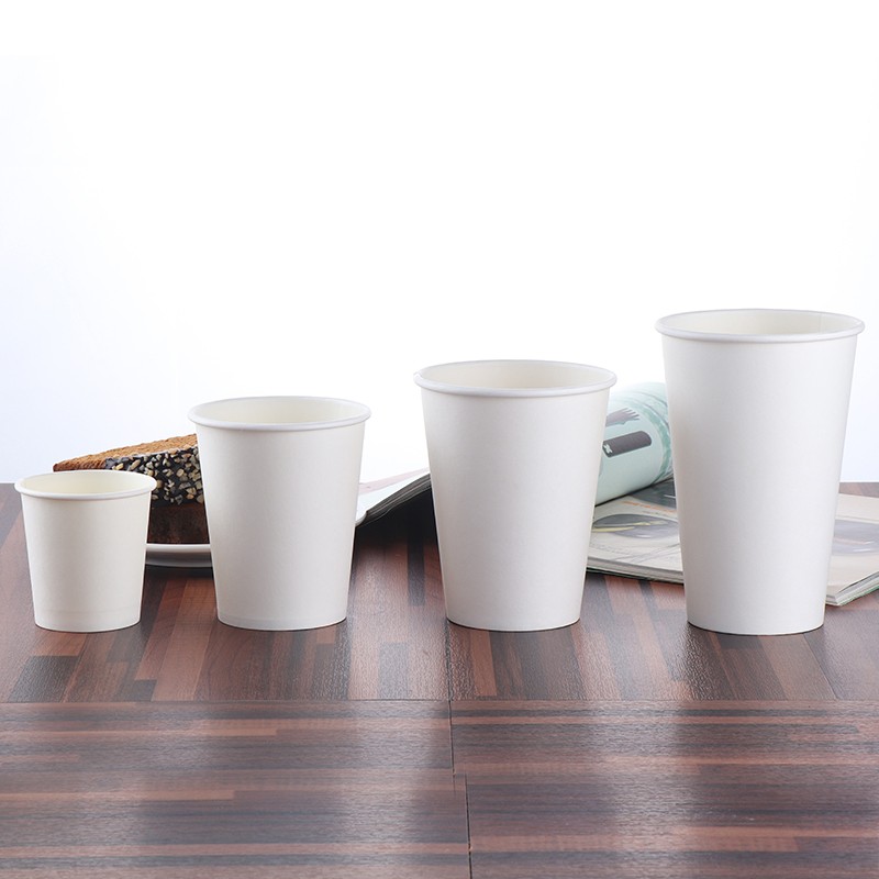4oz Disposable Cafe Single Walls Coffee Paper Cup With Lid