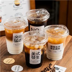 95mm Caliber Disposable PET/PP Plastic Cup with Lids 12oz 16oz 20oz Beverages Cup for Outdoor Activities